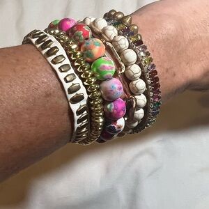 Victoria Emerson Boho Beaded Multi-strand Bracelet.